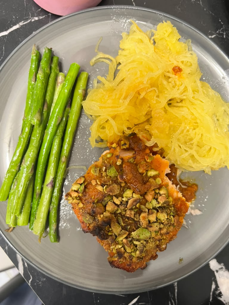A meal made by a challenge member